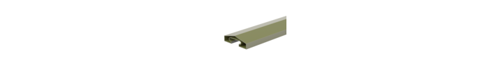 Durapost Capping Rail - Olive Grey.png