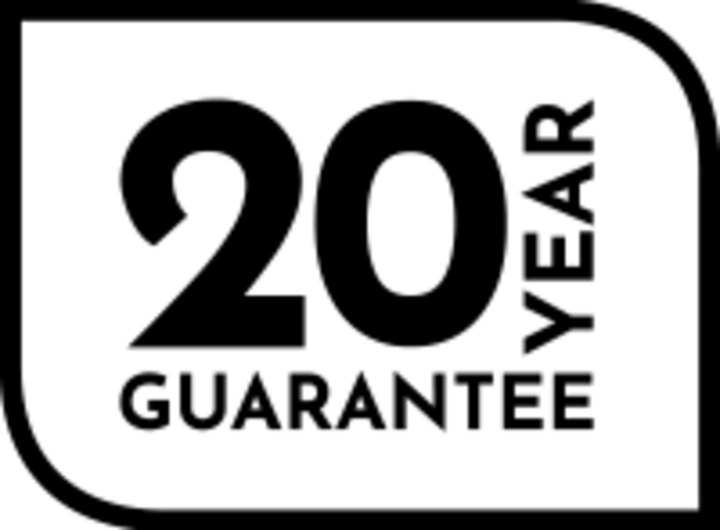 20 year Guarantee logo