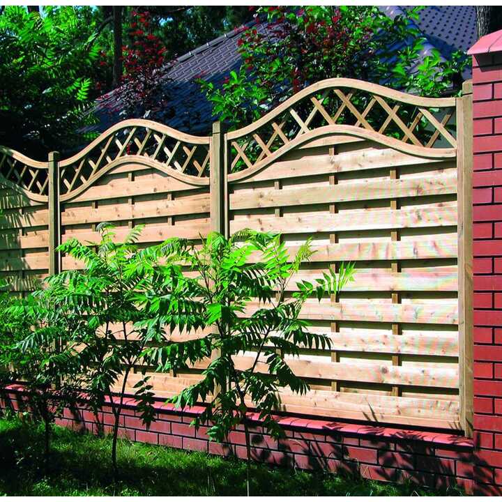 Somerset Omega Fence Panel