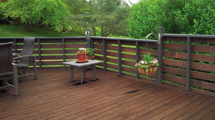 bamboo decking dark