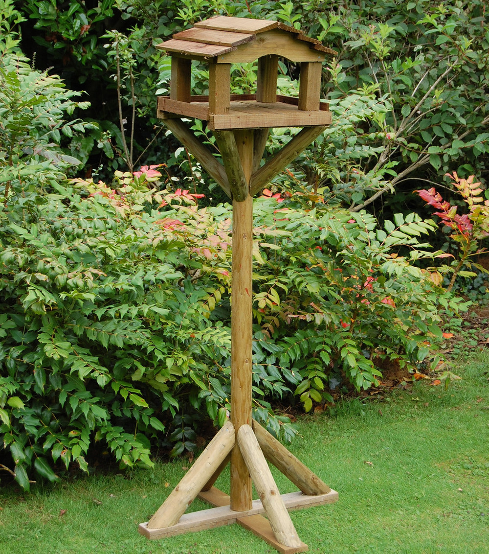 Rustic Bird Tables | Products | Fountain Timber